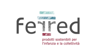 Logo Ferred - prodotti sostenibili per l'infanzia e la collettività